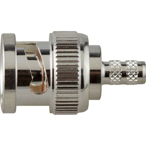 RG 58U BNC Male 50 Ohm Straight Crimp Connector Primus Electronics