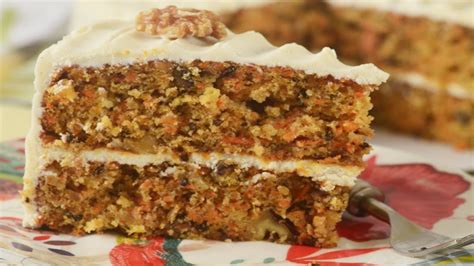 Carrot Cake Recipe Demonstration - Joyofbaking.com - The Busy Mom Blog