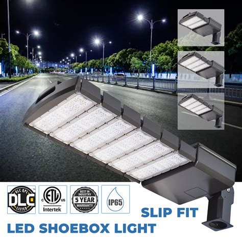 LED Parking Lot Shoebox Light Fixture 100W 150W 200W 300W Area Flood