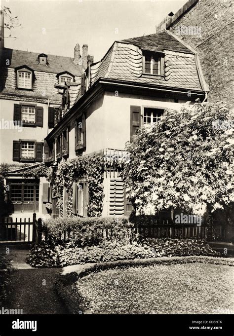 Ludwig Van Beethoven His Birthplace In Bonn German Composer 17