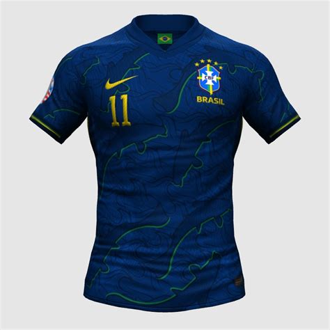 Brazil Away Kit Fixed FIFA 23 Kit Creator Showcase