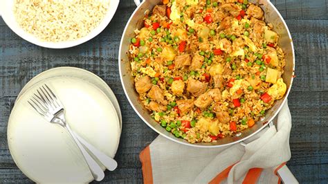 Sweet And Sour Pork Fried Rice American Heart Association Recipes