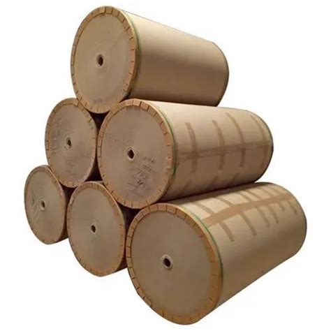 Brown MG Ribbed Kraft Paper Roll 80 Gsm At Rs 47 Kg In Namakkal ID