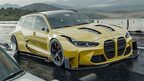 BMW M3 Touring Rendered Do You See The SH Written In Front Of IT