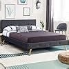 Idmarket Lit Double Scandinave Oslo Avec T Te De Lit Et Sommier X