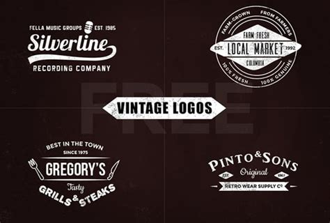 30+ Free Vintage Logo Templates in PSD & EPS Format 2023