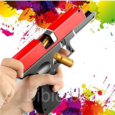 Детский пистолет с вылетающими гильзами и мягкими пулями Glock/M1911 ...