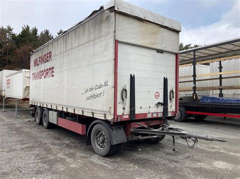 LKW Anhänger Lkw Anhänger Jumbo Anhänger gebraucht kaufen Landwirt