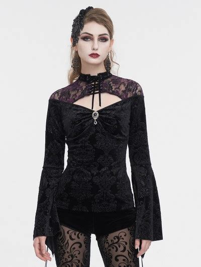 Womens Gothic Tops Womens Gothic Blouses Womens Gothic Shirts