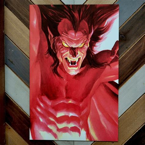 Scarlet Witch Marvel Mephisto Alex Ross Timeless Virgin