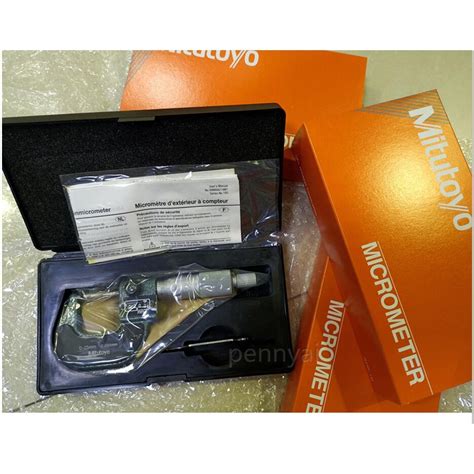 MITUTOYO Digital Outside Micrometer Micrometer 0 25mm 0 001mm 193 111