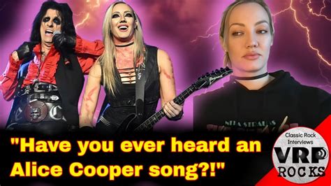 1st Audition FAIL NITA STRAUSS Talks About ALICE COOPER Test YouTube