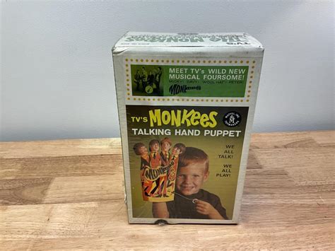 Lot 1966 Tvs The Monkees” Talking Hand Puppet By Mattel 5373 Htf