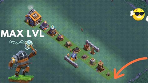 MAX LEVEL BATTLE MACHINE VS ALL LEVEL DEFENSE FORMATION Clash Of