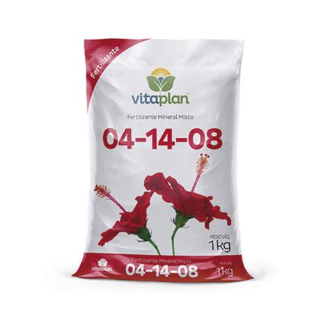 Fertilizante Mineral Misto 04 14 08 Vitaplan Saco 1kg Leroy Merlin