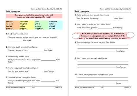 7 Of The Best Synonyms And Antonyms Worksheets And Resources For Ks2