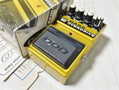 Yahoo オークション 即決 Dod Fx91 Bass Overdrive ベース オーバー