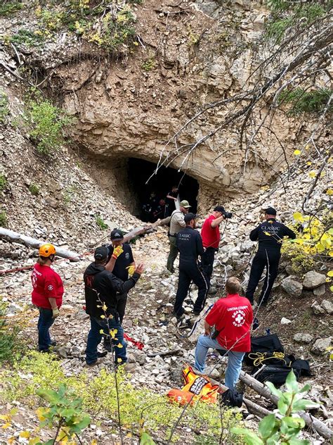 Man Rescued From Uintah County Cave After Struck In Head By Falling