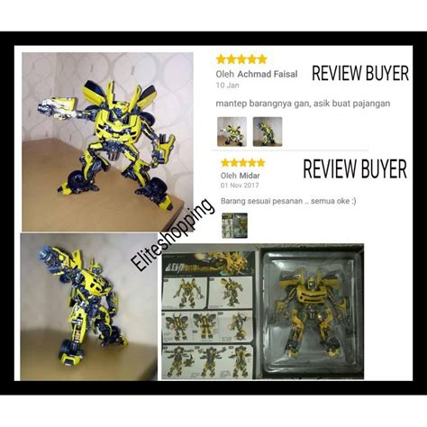 Jual Wei Jiang M 03 Battle Hornet Battle Blades Bumblebee Transformers Movi Special Shopee