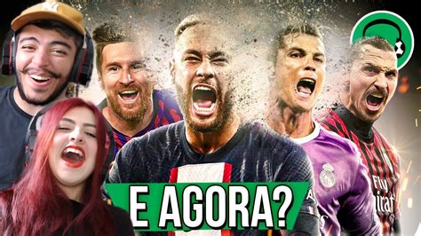 ACABOU A CHAMPIONS SEM MESSI CR7 NEYMAR E CIA Paródia Someone