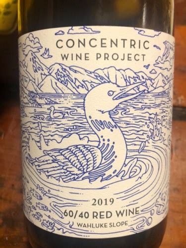 2019 Concentric Wine Project 6040 Red Vivino Us