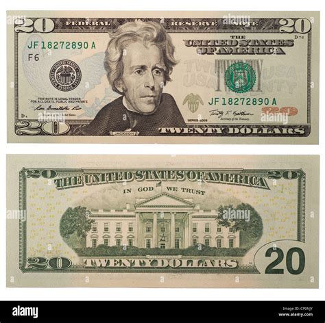 Twenty Dollar Bill Back High Resolution Stock Photography and Images ... 