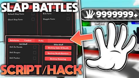 UPDATE ROBLOX Slap Battles Hack Script GUI Auto Farm Auto