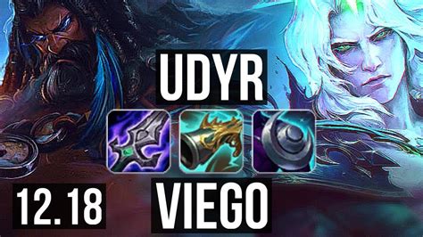 Udyr Vs Viego Jng 1618 Legendary 400 Games Kr Diamond 12