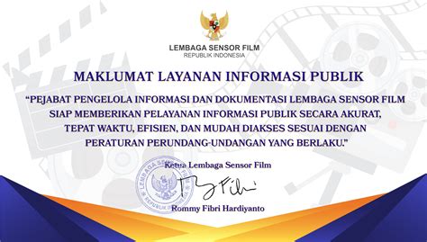 Lembaga Sensor Film Republik Indonesia Website Resmi Lsf