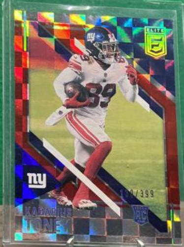 Kadarius Toney Red Prices Panini Chronicles Elite Update