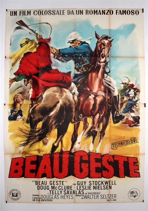 "BEAU GESTE" MOVIE POSTER - "BEAU GESTE" MOVIE POSTER