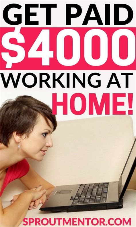 Legitimate Work From Home Jobs With No Startup Fees Sproutmentor