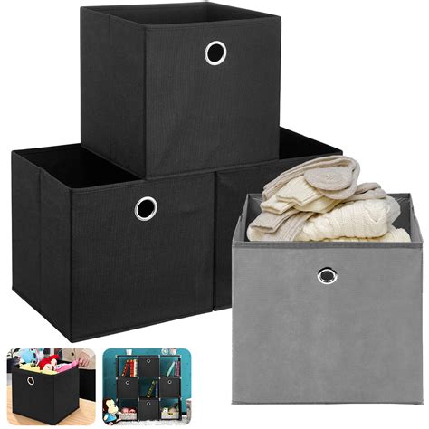 Set Aufbewahrungsbox Aufbewahrungs Regal Einschub Korb Box Stoff