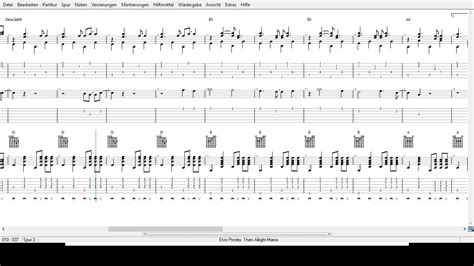 Elvis Presley Thats Allright Mama Tabs Youtube