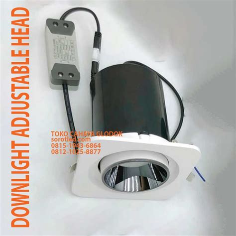 Jual Lampu Downlight Adjustable Head W W Sorotled