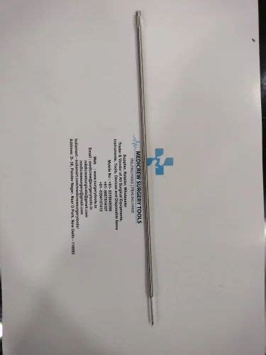 Stainless Steel Silver Hystroscopy Aspiration Needle For Hospital