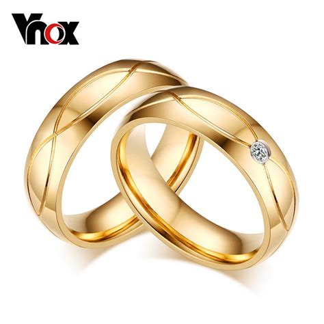 Vnox Hot Faixas De Casamento An Is Para As Mulheres Homens Anel De