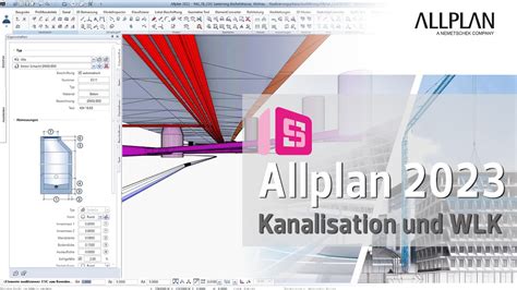 Allplan Kanalisation Und Werkleitungen Youtube