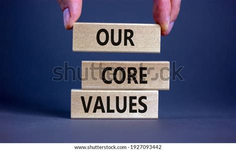 Our Core Values Symbol Concept Words Stock Photo 1927093442 Shutterstock