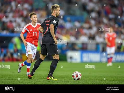 Sochi, Russia – July 7, 2018. Croatia national football team midfielder ...