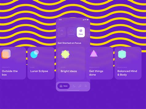 Focus & Meditation App by Alejandro Cuffia on Dribbble