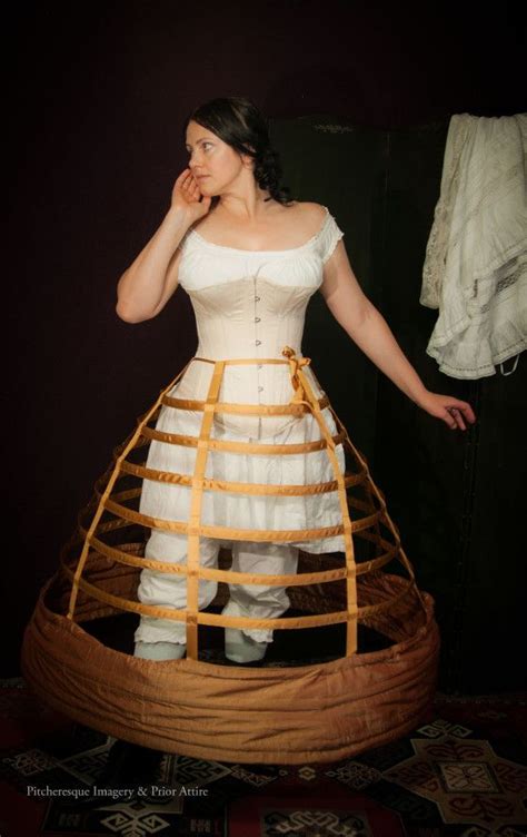 Making A Round Crinoline Cage Damsel In This Dress Crinoline