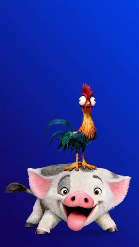 Hei Hei The Rooster Moana The Walt Disney Company Film Moana Pua And