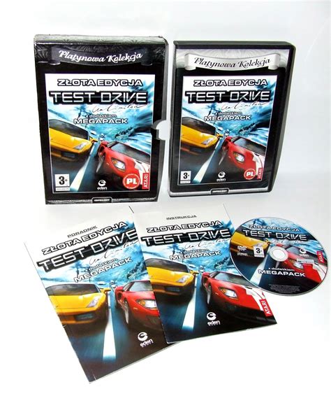 TEST DRIVE UNLIMITED 1 I +dodatek Złota Edycja [PL] - Stan: Używany 154 ...