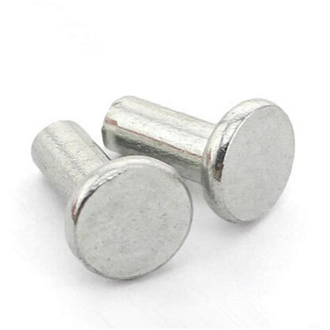 316 X 58 Solid Rivet Flat Head Aluminium Pack Of 25 Solid