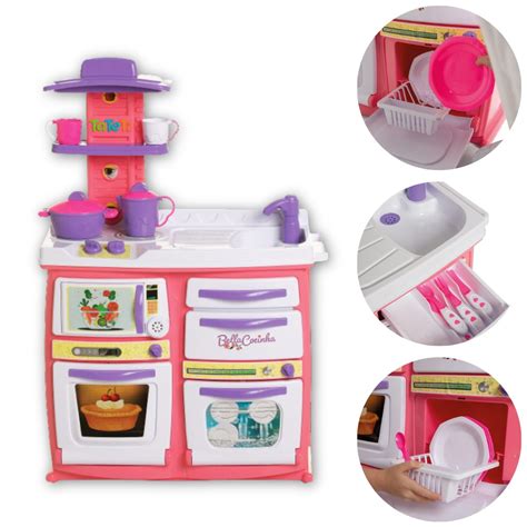 COZINHA INFANTIL COMPLETA BELLA COZINHA TATETI Shopee Brasil