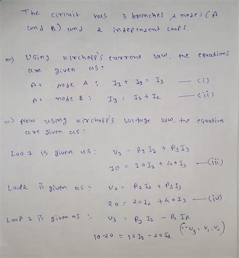 [solved] Determine 1 In Ma R1 A R2 12 10 0 20 0 10v 20v 2 R3 V1 V2 40 Q B Course Hero