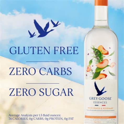 Grey Goose White Peach Rosemary Essence Flavored Vodka 750 Ml Ralphs