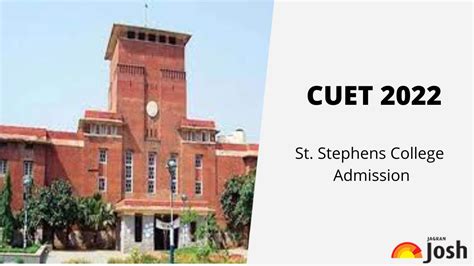 Cuet Stephens College Issued Notice Over Admission Procedure