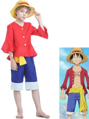 Fantasia Infantil Juvenil Pirata Luffy Serie One Piece Luxo Compre